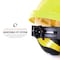 Tr Industrial Forestry Safety Helmet and Hearing Protection System, Yellow TR88011-YL - alternate 7